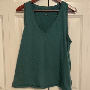 Madewell Green Tank Top